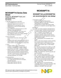 MC9S08PT16VTJ Datasheet Cover
