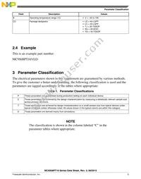 MC9S08PT16VWJ Datasheet Page 5