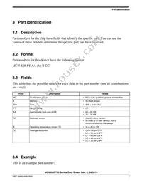 MC9S08PT32AVQH Datasheet Page 7
