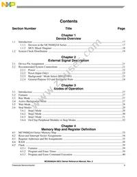 MC9S08QA2CPAE Datasheet Page 9