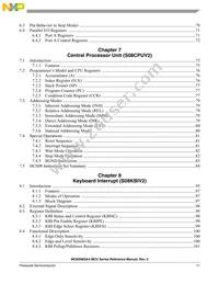 MC9S08QA2CPAE Datasheet Page 11