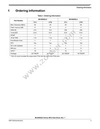 MC9S08QL8CTJ Datasheet Page 3