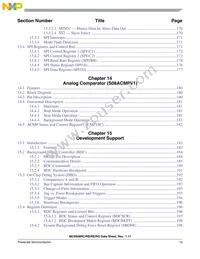 MC9S08RG32CFJER Datasheet Page 15