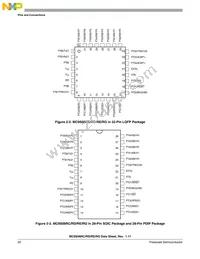 MC9S08RG32CFJER Datasheet Page 22