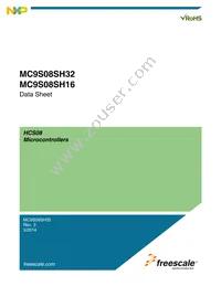 MC9S08SH32VWL Datasheet Cover