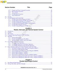 MC9S08SH32VWL Datasheet Page 10