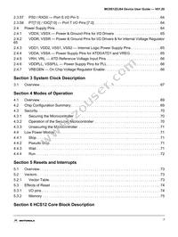MC9S12A32CFUER Datasheet Page 7
