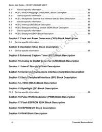 MC9S12DG128MPVER Datasheet Page 10