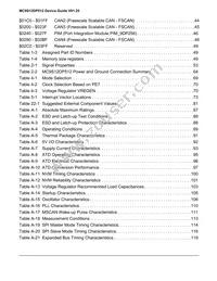 MC9S12DP512CPV Datasheet Page 14