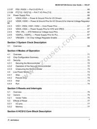 MC9S12DT256VFUE Datasheet Page 7