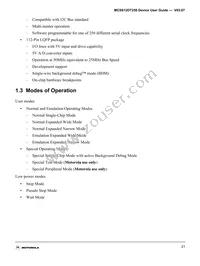 MC9S12DT256VFUE Datasheet Page 21