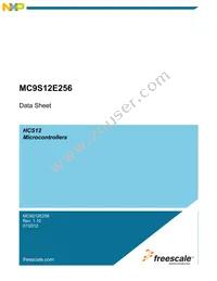 MC9S12E256VFUE Datasheet Cover