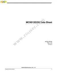 MC9S12E256VFUE Datasheet Page 3