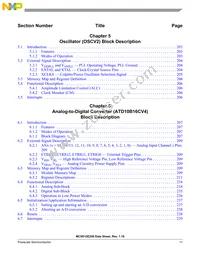 MC9S12E256VFUE Datasheet Page 11