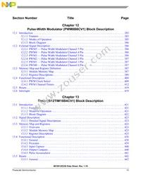 MC9S12E256VFUE Datasheet Page 15
