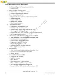 MC9S12E256VFUE Datasheet Page 22