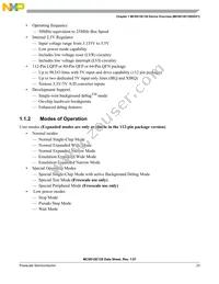 MC9S12E64MPVE Datasheet Page 23