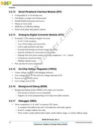 MC9S12P64VQK Datasheet Page 10