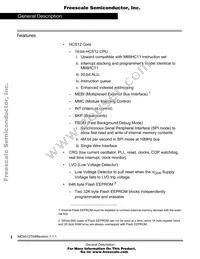 MC9S12T64MPKE16 Datasheet Page 20