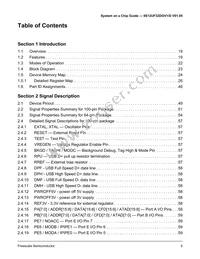 MC9S12UF32PU Datasheet Page 5