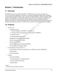 MC9S12UF32PU Datasheet Page 19