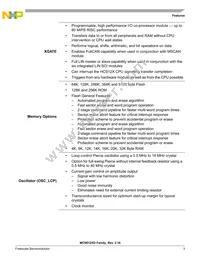 MC9S12XDT512CAAR Datasheet Page 3