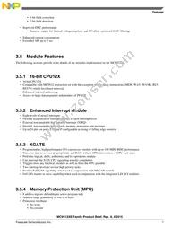 MC9S12XEP768MAL Datasheet Page 7