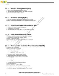 MC9S12XEP768MAL Datasheet Page 10