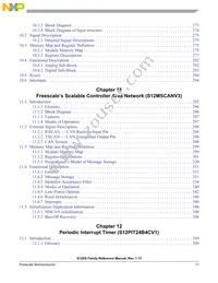 MC9S12XS64CAER Datasheet Page 11