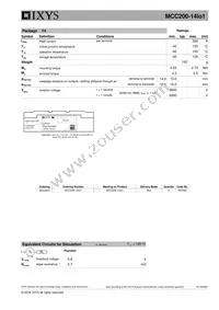 MCC200-14IO1 Datasheet Page 3