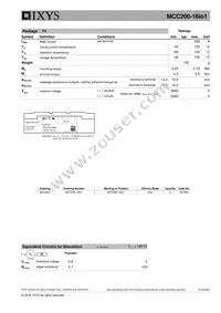 MCC200-16IO1 Datasheet Page 3