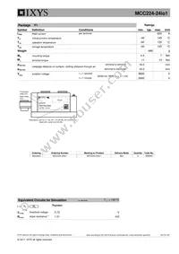 MCC224-24IO1 Datasheet Page 3