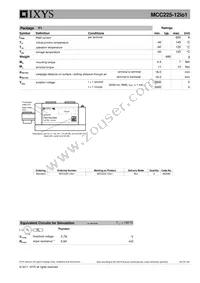 MCC225-12IO1 Datasheet Page 3
