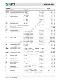 MCC312-18IO1 Datasheet Page 2