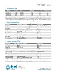 MCC600-1T48 Datasheet Page 2