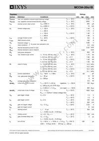 MCC94-20IO1B Datasheet Page 2