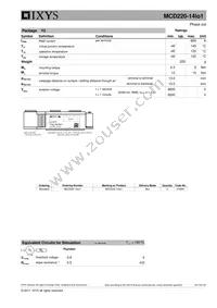 MCD220-14IO1 Datasheet Page 3