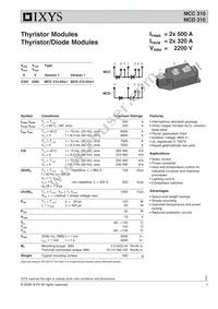 MCD310-22IO1 Datasheet Cover