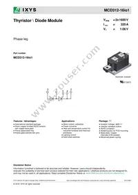 MCD312-16IO1 Cover