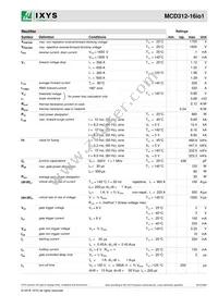 MCD312-16IO1 Datasheet Page 2