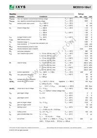 MCD312-18IO1 Datasheet Page 2