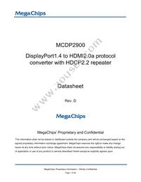 MCDP2900A2T Cover