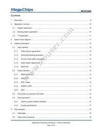 MCDP2900A2T Datasheet Page 2