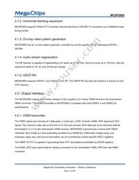 MCDP2900A2T Datasheet Page 13