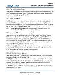 MCDP6000C1 Datasheet Page 21