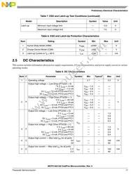 MCF51AG96VQH Datasheet Page 17