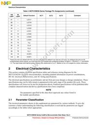 MCF51EM256CLK Datasheet Page 16