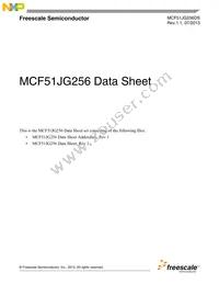 MCF51JG256CHS Datasheet Cover