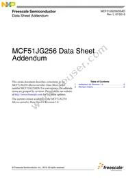 MCF51JG256CHS Datasheet Page 2