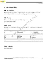 MCF51JG256CHS Datasheet Page 7